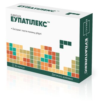 Eupatilex capsules No. 30 manufacturer's price, dietary supplement