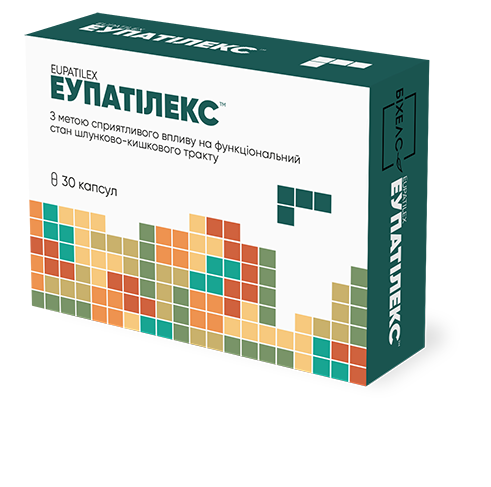 Eupatilex capsules No. 30 manufacturer's price, protection of the gastric mucosa